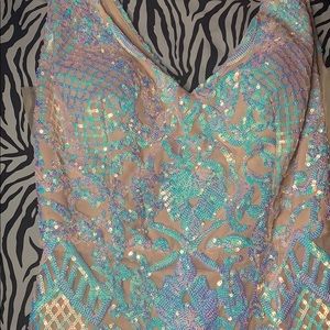 Sequin Prom dress